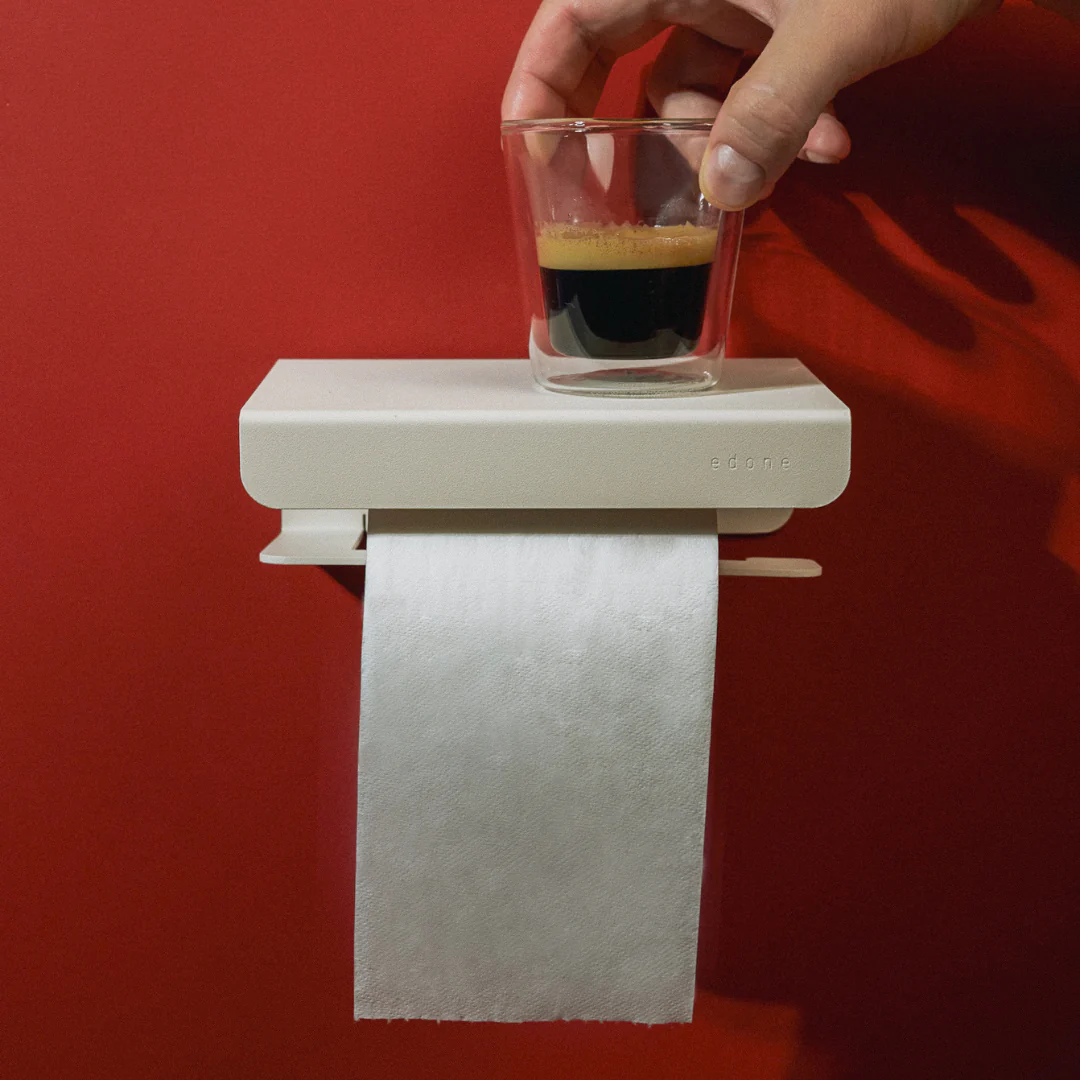 Porte papier toilette avec tablette - Image 5